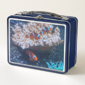 Clownfisch Metall Brotdose (Vorderseite)