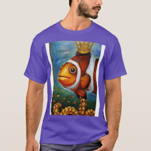Clownfisch mit Krone 3 T-Shirt
