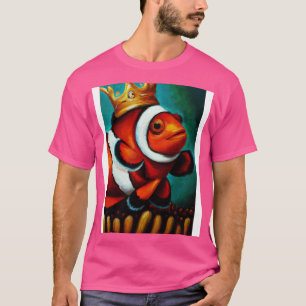 Clownfisch mit Krone T-Shirt