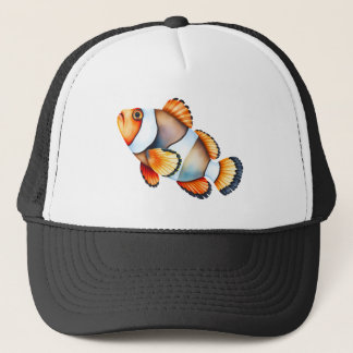 Clownfisch mit orangen Streifen Truckerkappe