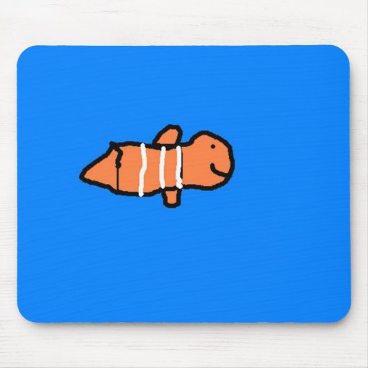 Clownfisch Mousepad (Vorne)