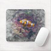 Clownfisch Mousepad (Mit Mouse)
