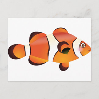 Clownfisch Postkarte