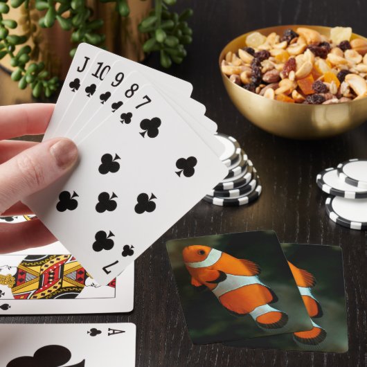 Clownfisch Spielkarten (In Situ)