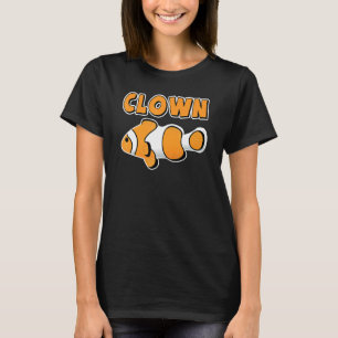 Clownfisch Süßes Aquarium Fischen T-Shirt