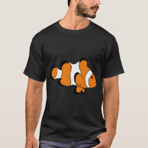 Clownfisch Tropischer Fisch Illustration T-Shirt