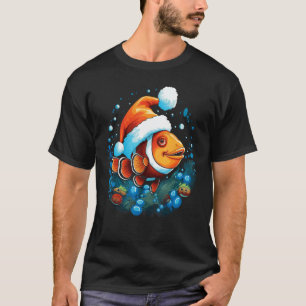 Clownfisch Weihnachten Aquarium Riff Tank Lustiger