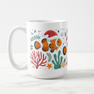 Clownfisch-Weihnachten – Süße Feiertage unter Wass Kaffeetasse