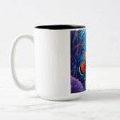 Clownfisch Zweifarbige Tasse (Links)