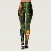 Clownfische Langfische Leggings (Rückseite)