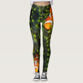 Clownfische Langfische Leggings (Vorderseite)
