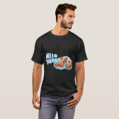 Clownfische mit HELLO THERE Grüßen (kleines Desi T-Shirt (Vorne ganz)