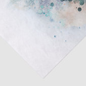 Clownfischfarbe Seidenpapier (Detail)