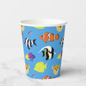 Clownfish and Friends Paper Cup Pappbecher (Rückseite)