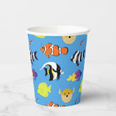 Clownfish and Friends Paper Cup Pappbecher (Links)