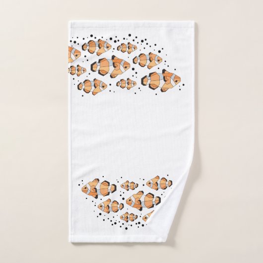 Clownfish Badezimmer Handtuch Set (Handtuch)