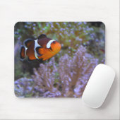 Clownfish Coral & Sea Anemone Unterwasser-Foto Mousepad (Mit Mouse)