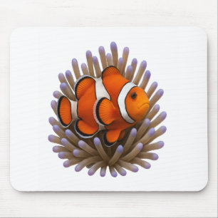 Clownfish & Cosy Coral Mousepad