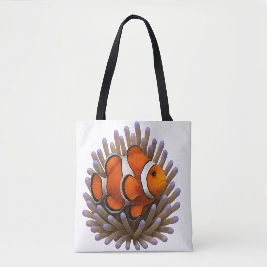 Clownfish & Cosy Coral Tasche (Vorderseite)