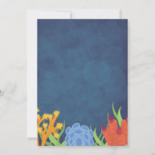 Clownfish Einladung zum Geburtstag (Rückseite)