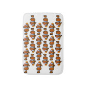 Clownfish Frenzy Bath Mat (Farbe auswählen) Badematte (Vorderseite Vertikal)