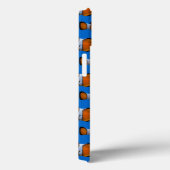 Clownfish Frenzy iPad Case (Blau) (Rückseite / Rechts)