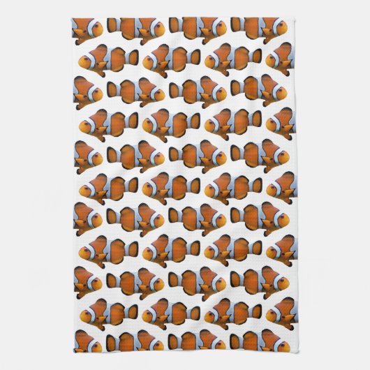 Clownfish Frenzy Küchentücher (Vertikal)