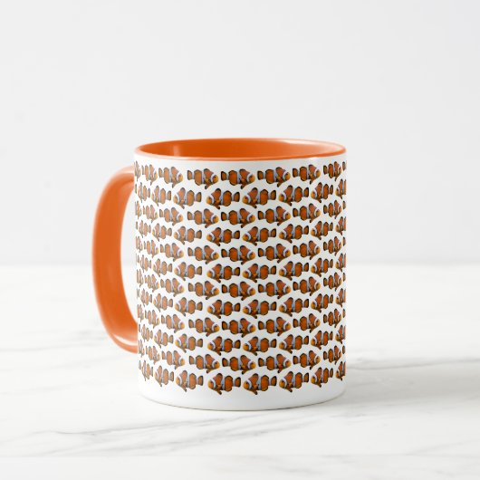 Clownfish Frenzy Tasse (Vorderseite Links)