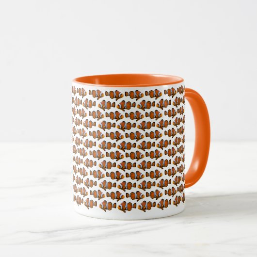 Clownfish Frenzy Tasse (VorderseiteRechts)