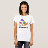 Clownfish Funny Animal Fish Puff T-Shirt (Vorne ganz)