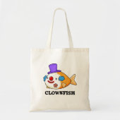 Clownfish Funny Animal Fish Puff Tragetasche (Vorne)