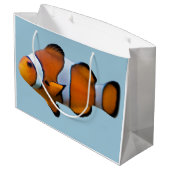 Clownfish Geschenk-Tasche Große Geschenktüte (Rückseite Schrägansicht)