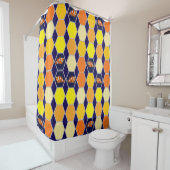 Clownfish Handgezeichnete Kunst Duschvorhang (Beispiel)