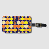 Clownfish Handgezeichnete Kunst Gepäckanhänger (Vorderseite (Horizontal))