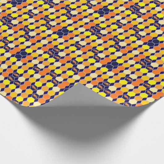 Clownfish Handgezeichnete Kunst Geschenkpapier (Ecke)