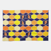 Clownfish Handgezeichnete Kunst Geschirrtuch (Horizontal)