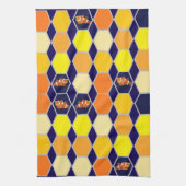 Clownfish Handgezeichnete Kunst Geschirrtuch (Vertikal)