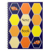 Clownfish Handgezeichnete Kunst Notizblock (Vorderseite)