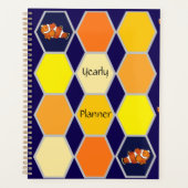 Clownfish Handgezeichnete Kunst Planer (Vorderseite)
