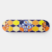 Clownfish Handgezeichnete Kunst Skateboard (Horizontal)