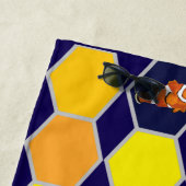 Clownfish Handgezeichnete Kunst Strandtuch (Beispiel)