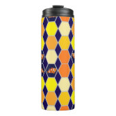 Clownfish Handgezeichnete Kunst Thermosbecher (Vorderseite)