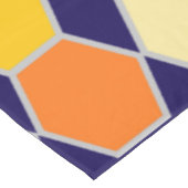 Clownfish Handgezeichnete Kunst Tischdecke (Schrägansicht)