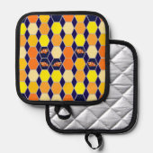 Clownfish Handgezeichnete Kunst Topflappen (Vorderseite/Rückseite)