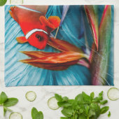 Clownfish in Paradise Küchentuch (Gefaltet)