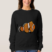 Clownfish Koinobori Style Sweatshirt (Vorderseite)