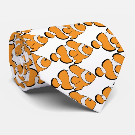 Clownfish Krawatte (Gerollt)