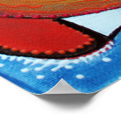 Clownfish Mermaid Poster (Ecke)