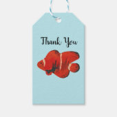 Clownfish Ocean Party Vielen Dank Geschenkanhänger (Vorderseite)
