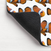 Clownfish Raserei Mousemat (weiß) Mousepad (Ecke)